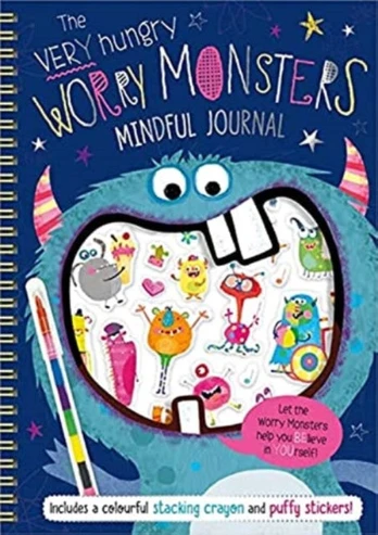 Very Hungry Worry Monsters Mindful Journal