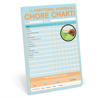 Knock Knock Chore Chart Big & Sticky Notepads