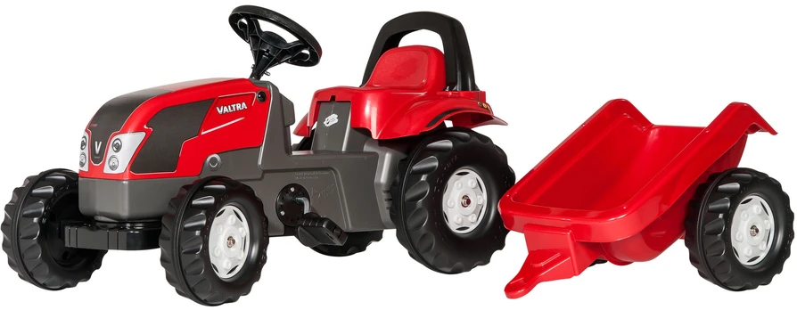 Minamas traktorius Rolly Toys 012527, raudonas