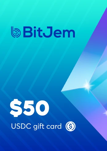 BitJem USDC Gift Card 50 USD Key GLOBAL