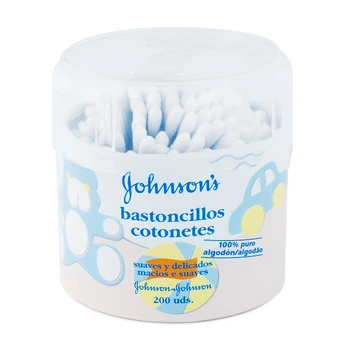 Johnson & Johnson Johnsons Cotton Buds Box 200 Units