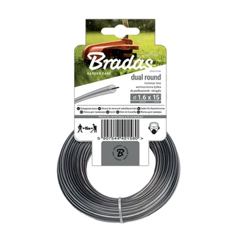 Trimerio valas Bradas RIPPER DUAL Round, 2,7mm x 15m