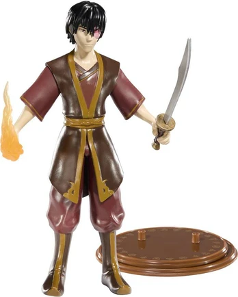 Bendyfig Avatar The Last Airbender Bendyfigs Bendable Figure Zuko 19 cm