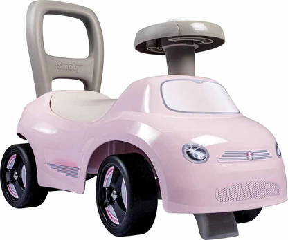 Smoby Auto 2in1 -potkuauto, vaaleanpunainen