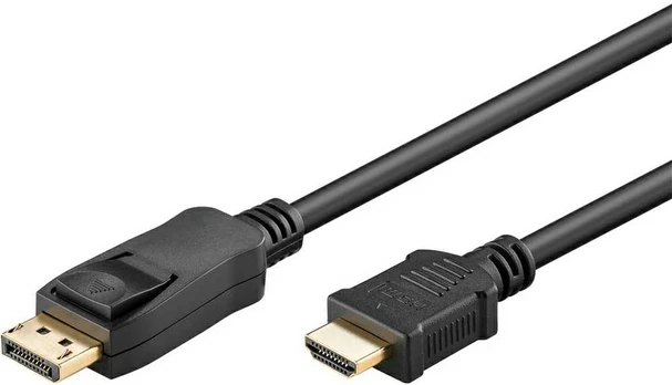 Goobay Videokabel 64836 DP auf HDMI 200cm juodas