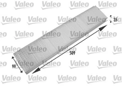 Filtras, salono oras VALEO 698779