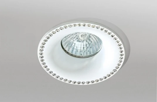 Azzardo įmontuojamas šviestuvas Adamo Diamond White