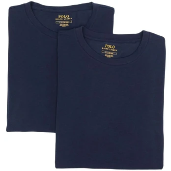 Marškinėliai trump. rankovėmis vyrams, Mėlyna, Classic 2 pack crew undershirt