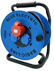 Blueelectric Kabelio būgnas 5G2,5 2x230V/CEE 400V 25 m