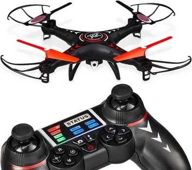 Turbo RC dronas su kamera, kompasu ir 40 km/h greičiu