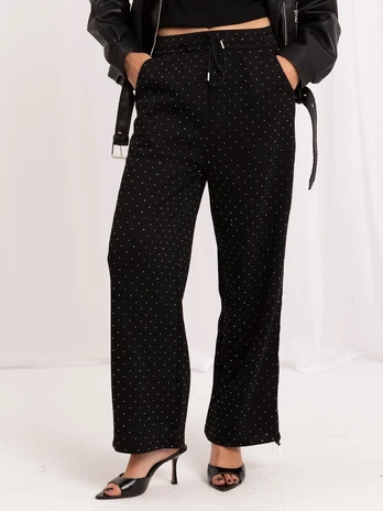 Italy Moda Kelnės-IR-SP-YV5504.66-juoda