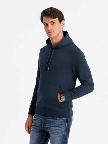 hoodie for men modone, dark mėlynas
