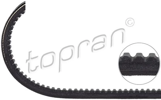 V formos diržas TOPRAN 100 229