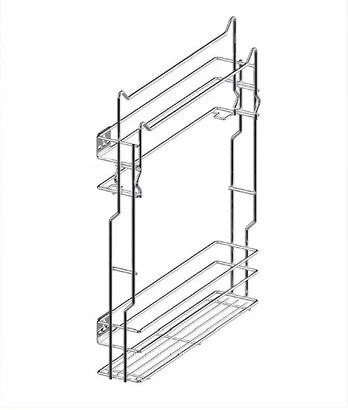 Rejs Cargo dešininis šoninis Multi Hettich 150/2 chromas