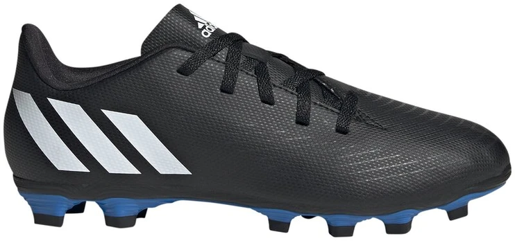 Futbulo bateliai berniukams Adidas, juodi