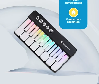 Musical Mat Piano Black