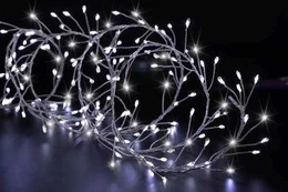 Outdoor light garland, 400 LED kaina
