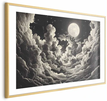 Artgeist Plakatas - Moon and Stars Singing Among the Great Clouds
