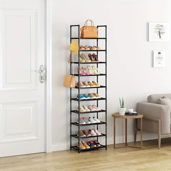 Batų stovas su lentynomis ir dėžėmis, Eight-layer 5S hook