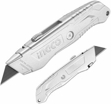 Ingco HKNS11615 Working knife with replaceable blade 19mm