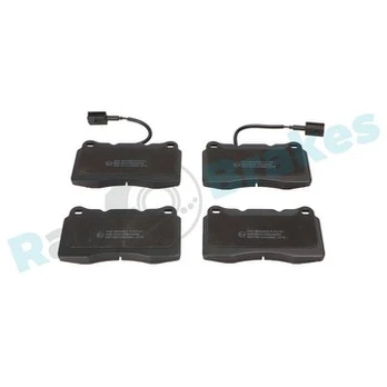 Stabdžių trinkelių rinkinys, diskinis stabdys RAP BRAKES R-P0747
