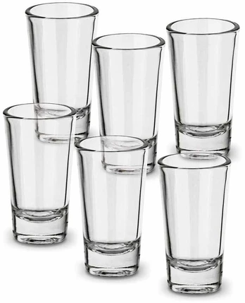 Stiklinės 30 ml, 6 vnt