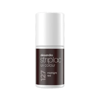 Alessandro STRIPLAC PEEL OR SOAK nagų lakas MIDNIGHT RED 6,5 ml