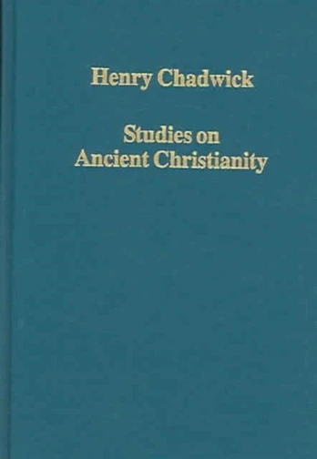 Studies on Ancient Christianity