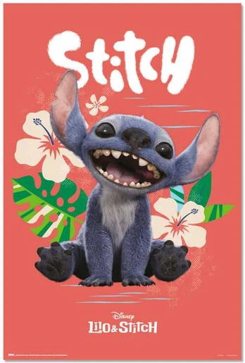 ERIK Disney Stitch Live Action poster