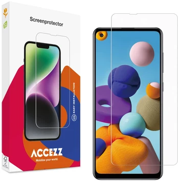 Accezz ekrano apsauga iš grūdinto stiklo, skirta Samsung Galaxy A21s