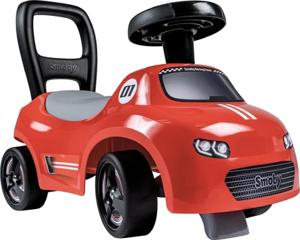 Smoby Auto 2in1 -potkuauto, punainen