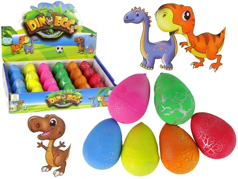 Lean Toys Perinti Magic Dinosaur Egg Augantis 6 cm Spalvos.