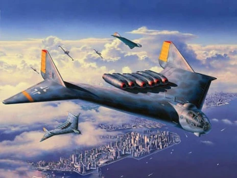 Plastic model Airplane P-Series Arado AR E.555 1/72