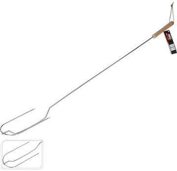Bbq Line KEMPINGO ŠAKĖ 100cm SU MEDINE RANKENA