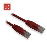 LYNX UTP patch kabelis Cat5e, PVC, CCA, 5m, červený