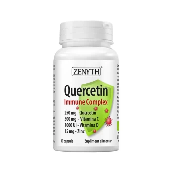 Kvercetinas su vitaminais C, D ir cinku IMMUNE COMPLEX. Maisto papildas