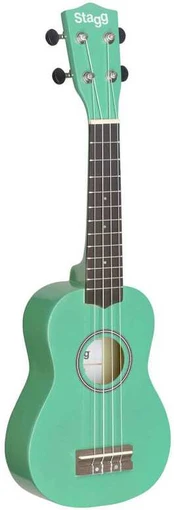 Soprano ukulelė Stagg US-GRASS (+ dėklas)