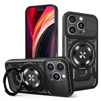 Dėklas Telforceone Defender Armor Mag case for iPhone 16 Pro 6,3' juodas