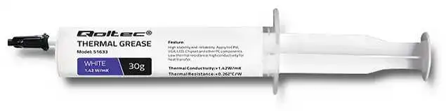Qoltec Thermal grease 1.42 W / m-K, 30g