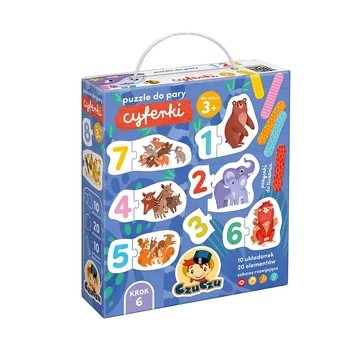 CzuCzu puzzle do pary cyferki 93686
