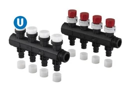 Uponor Vario Plus Q&E kolektorius bal. LS 6X Q&E 20x2,0