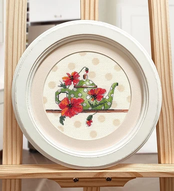 Cross-stitch kit "Tea miniature-1" S1586