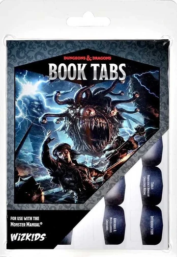 Wizkids D&D Book Tabs: 2024 Monster Manual