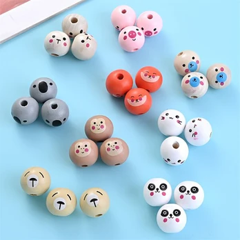 Mediniai karoliukai, pig10Pcs