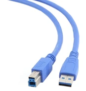 Laidas Gembird USB to USB USB 3.0, USB 2.0, 0.5 m, mėlyna kaina