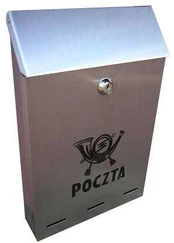 Skrzynka na listy satyna C-4N