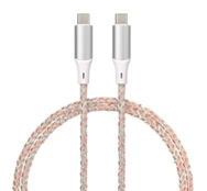 Qualo QCS-CC-00 Glowing Cable USB-C / 1m / 3A kaina