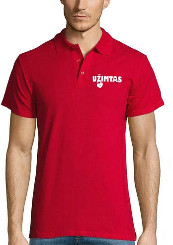 Polo marškinėliai "Užimtas"