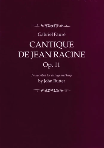 Cantique de Jean Racine