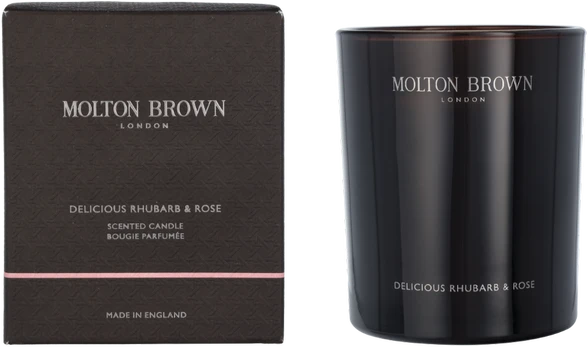 Molton Brown M.Brown Delicious Rhubarb & Rose Candle, 190 g